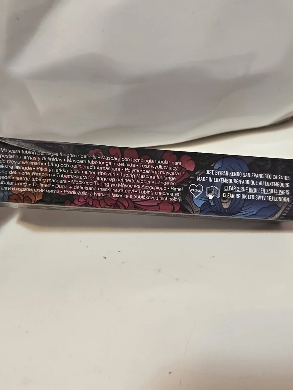 NIB KVD Beauty Full Sleeve Long + Defined Tubing Mascara In Ink Black